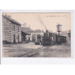 LE GRAND-LUCE: la gare, train - très bon état