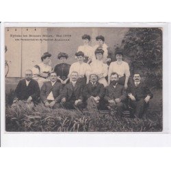 EPINAC LES BONNES MINES: mai 1908, les pensionnaires du pavillon alexanak - très bon état