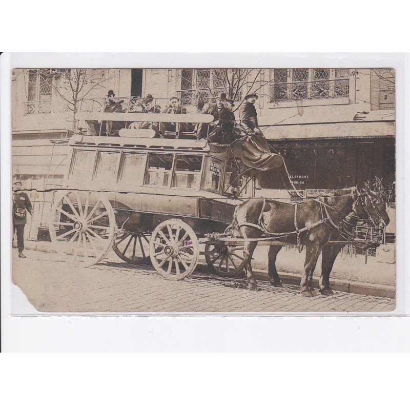PARIS: omnibus, attelage -  état