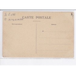 AVIATION: AUTOGRAPHE: deuxième semaine aviation 1910, Métrot sur biplan voisin - état