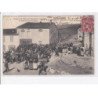 SOMMEDIEUE: inventaire de l'église, 1er journée la foule au sortie de l'église - très bon état