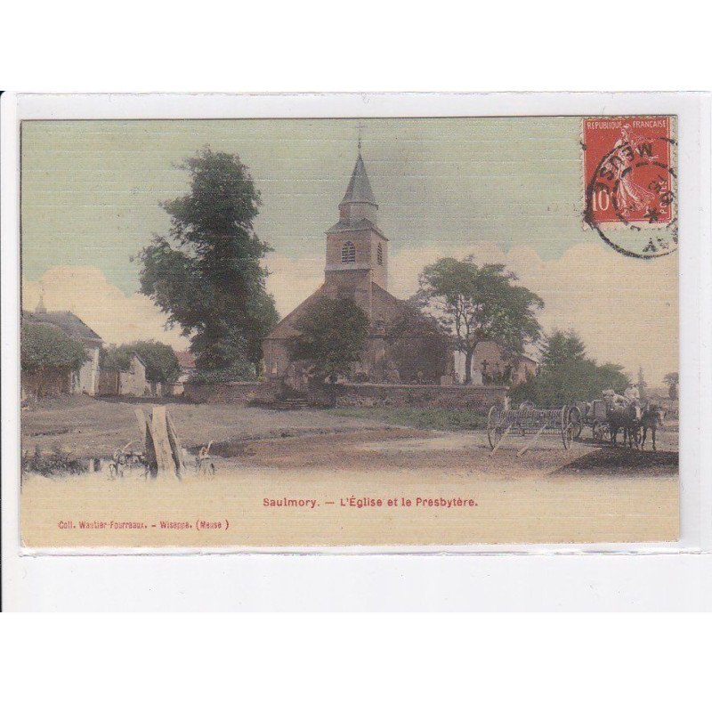 SAULMORY: l'église et le presbytère - très bon état