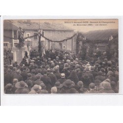 MILLY-devant-DUN: souvenir de l'inauguration du monument 1924, les discours - très bon état