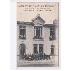 NEUILLY-sur-SEINE: les oeuvres du "semeur de neuilly" immeuoble saussaye-soyer - état
