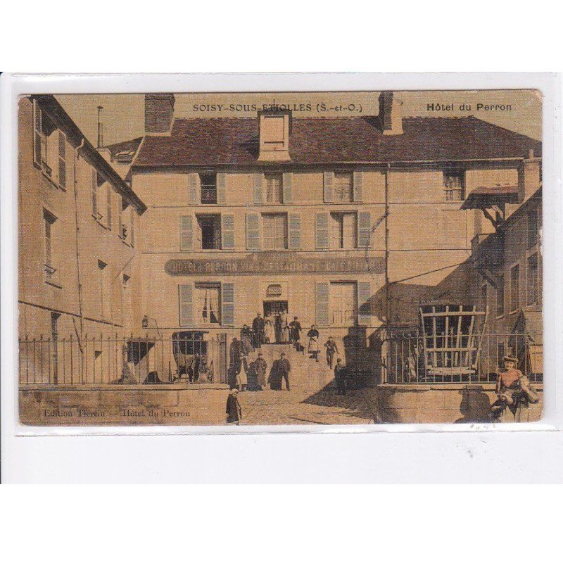 SOISY-SOUS-ETIOLLES: hôtel du perron, restaurant - très bon état