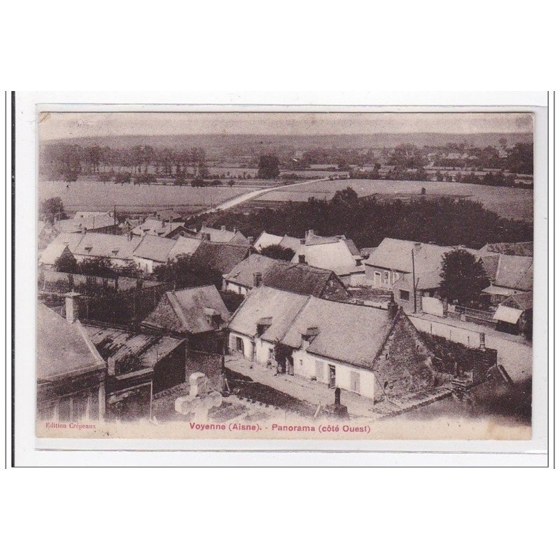 VOYENNE : panorama (cote ouest) - tres bon etat