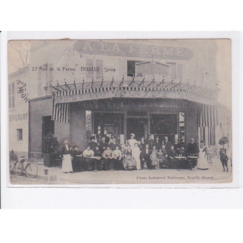NEUILLY-sur-SEINE: a la ferme, 27 rue de la ferme, Kroely - état