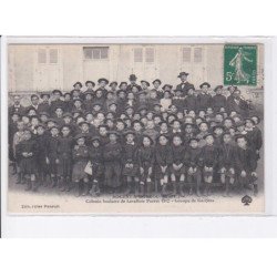 NOGENT-le-ROTROU: colonie scolaire de levallois-perret 1912, groupe de garçons - très bon état