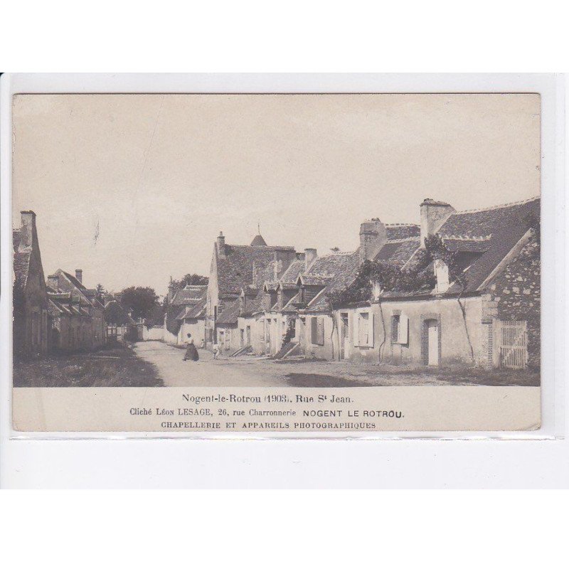 NOGENT-le-ROTROU: rue saint-jean - très bon état