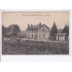 SOUANCE-AU-PERCHE: la gare - très bon état