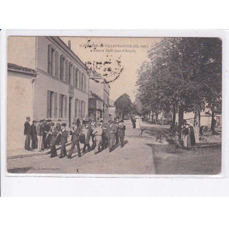 SAINT-HILAIRE-de-VILLEFRANCHE: avenue de saint-jean-d'angely - état
