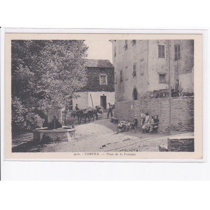 CAMPILE: place de la fontaine - très bon état