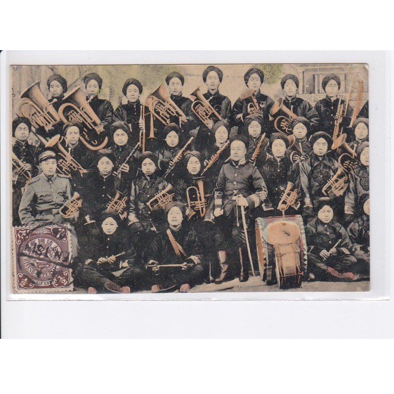 CHINE: TIENTSIN: the viceroy's band, musique, music, musiciens, instrument - très bon état