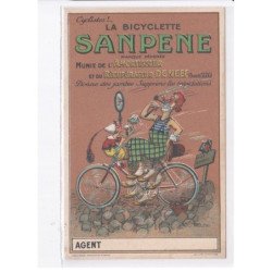 PUBLICITE: la bicyclette sanpene, cyclistes - très bon état