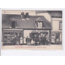 SAINT-MAURICE-les-CHARENCEY: épicerie mercerie maison M. Poilpré, café restaurant - très bon état