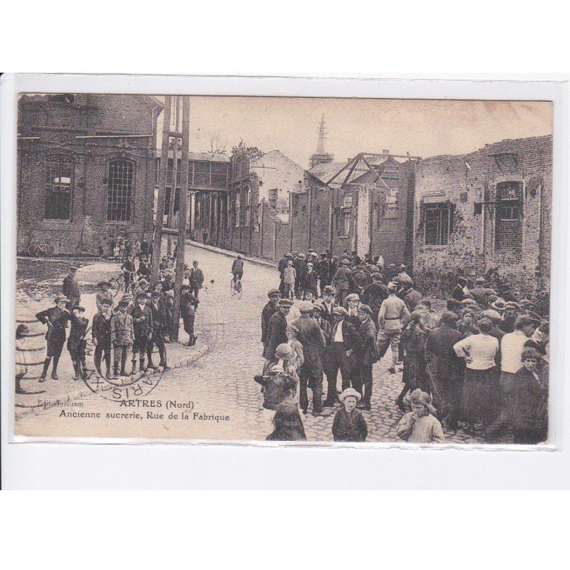 ARTRES: ancienne sucrerie, rue de la fabrique - très bon état