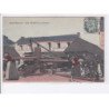 ETRETAT: au cabestan, mtil (rare en couleur) - très bon état