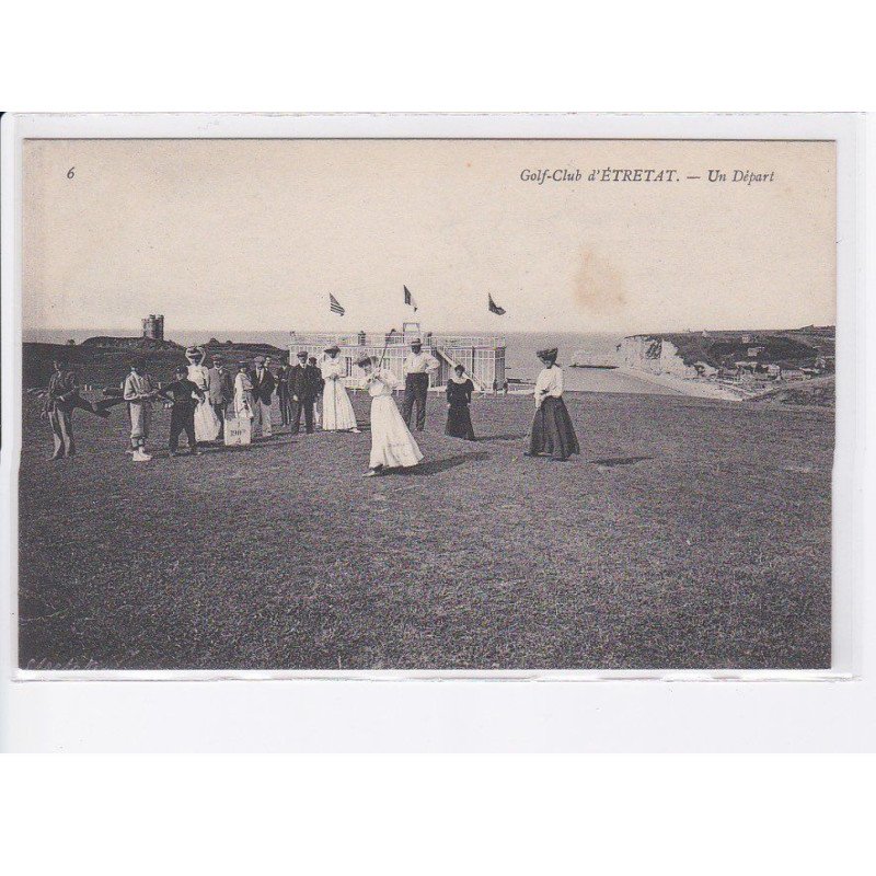 ETRETAT: golf-club, un départ - état
