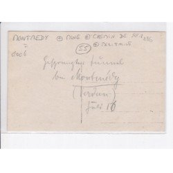 MONTMEDY: mine, chemin de fer 186, militaire - très bon état