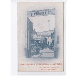 NEUILLY-sur-SEINE: F. Thiault carrosserie automobile et attelée - état