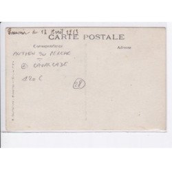 AUTHON-du-PERCHE: cavalcade, char attelage, enfants, tambour, téléscope, tambour - très bon état