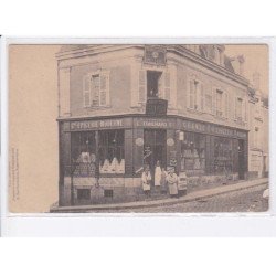 NOGENT-le-ROTROU: épicerie maison chevauchée, L. Fouchard, félix potin - état