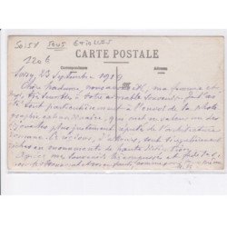 SOISY-SOUS-ETIOLLES: personnages et pavillon, maison - très bon état
