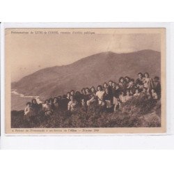 LURI-de-CORSE: préventorium, reconnu d'utilité publique, retour de promenade au-dessus l'aliso - état