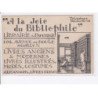 NEUILLY-sur-SEINE: "à la joie du bibliophile" librairie et papeterie - très bon état