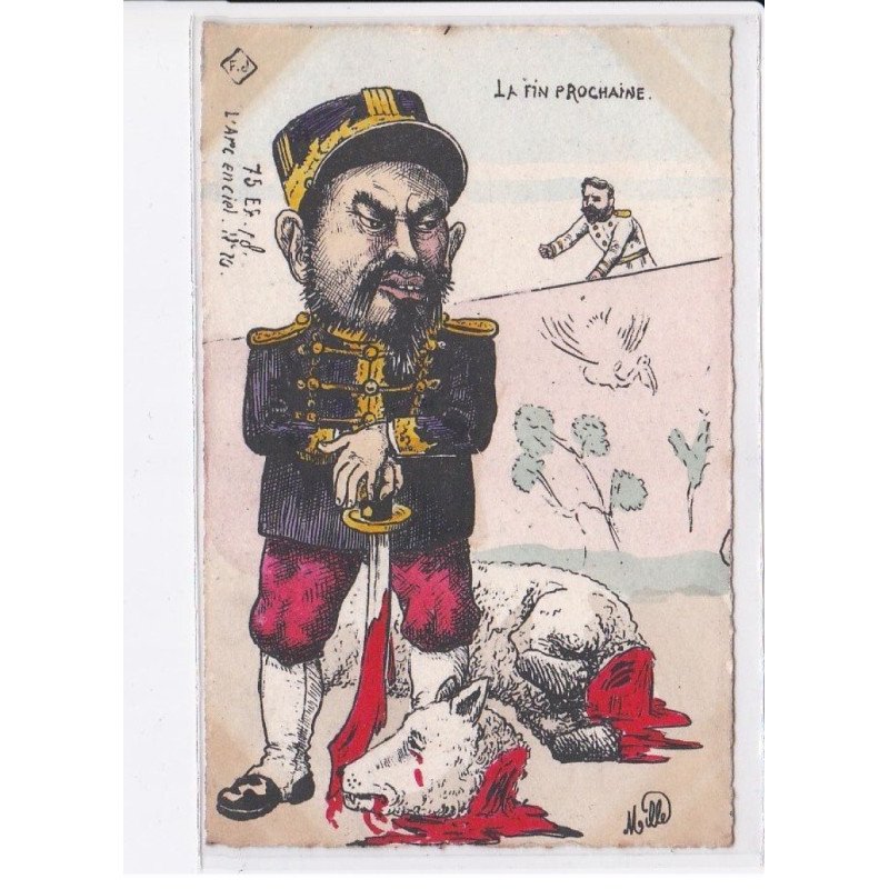 MILLE: guerre russo-japonaise, russie la fin prochaine, décapitation - très bon état