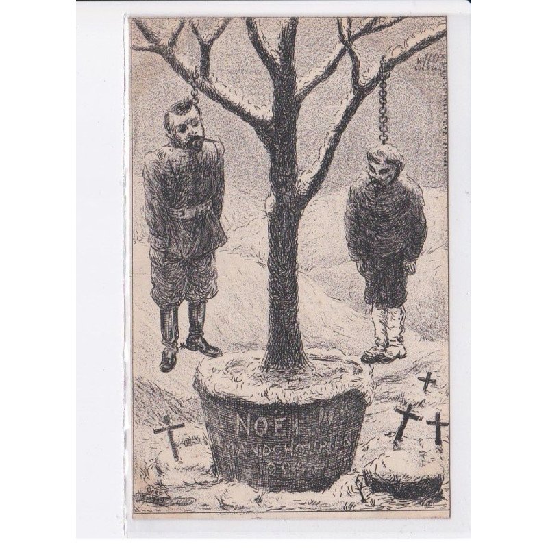 ORENS: guerre russo-japonaise russie Tsar Nicolas 2, pendus noël - très bon état