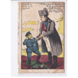 ORENS: l'actualité satirique guerre russo-japonaise russie Napoléon, les deux grands capitaine - très bon état