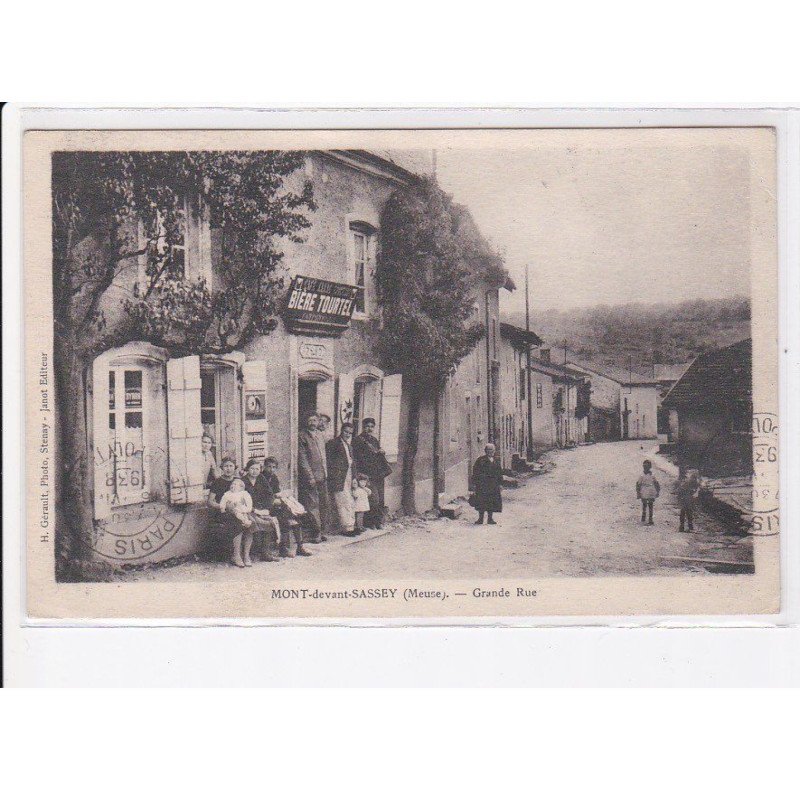 MONT-devant-SASSEY: grande rue - état