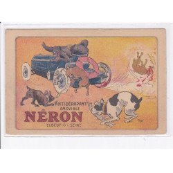 PUBLICITE:  Thor - antidérapant amovible Néron, elbeuf-sur-seine, automobile, chiens, pneu cuir X - état