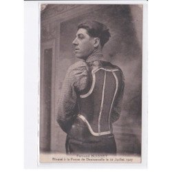 DESSESVALLE: Fernand Buisset, blessé à la fosse de dessesvalle le 22 juillet 1927 - très bon état