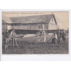 CHATEAUFORT: aérodrome, aviation, monoplan alexandre-ivanoff (la mouette)  - très bon état