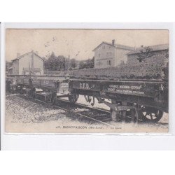 MONTFAUCON: la gare, C.F.D. - état