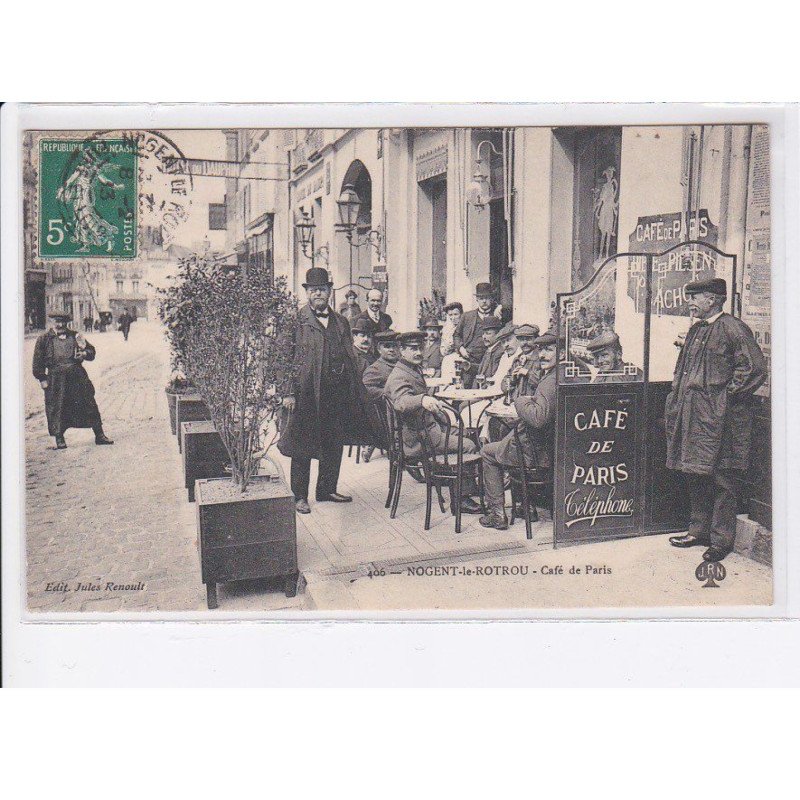NOGENT-le-ROTROU: café de paris - très bon état