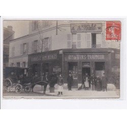LA GARENNE COLOMBES: marchand de vins traiteur (tripes de Normandie)- très bon état