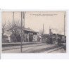 SAINT-ANDRE-de-LIDON: la gare arrivée du train de royan, rail - très bon état