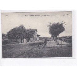 POULLAOUEN: la gare, rail - très bon état