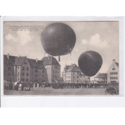 NEUFBRISACH: ballon rond, 9 juin 1910 - très bon état