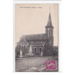 VIRY-NOUREUIL : l'eglise - tres bon etat