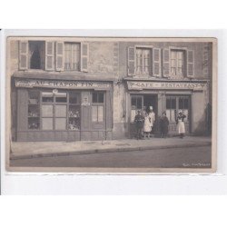 SAINT-JEAN-LA-BUSSIERE: maison chardon, au chapon fin, café restaurant - état