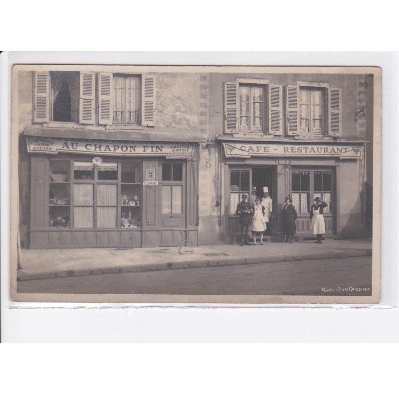 SAINT-JEAN-LA-BUSSIERE: maison chardon, au chapon fin, café restaurant - état
