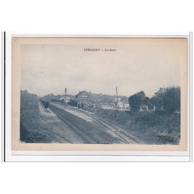 VERSIGNY : la gare - tres bon etat
