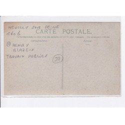 NEUILLY-sur-SEINE: Henry Blazeix, travaux publics, attelage - très bon état