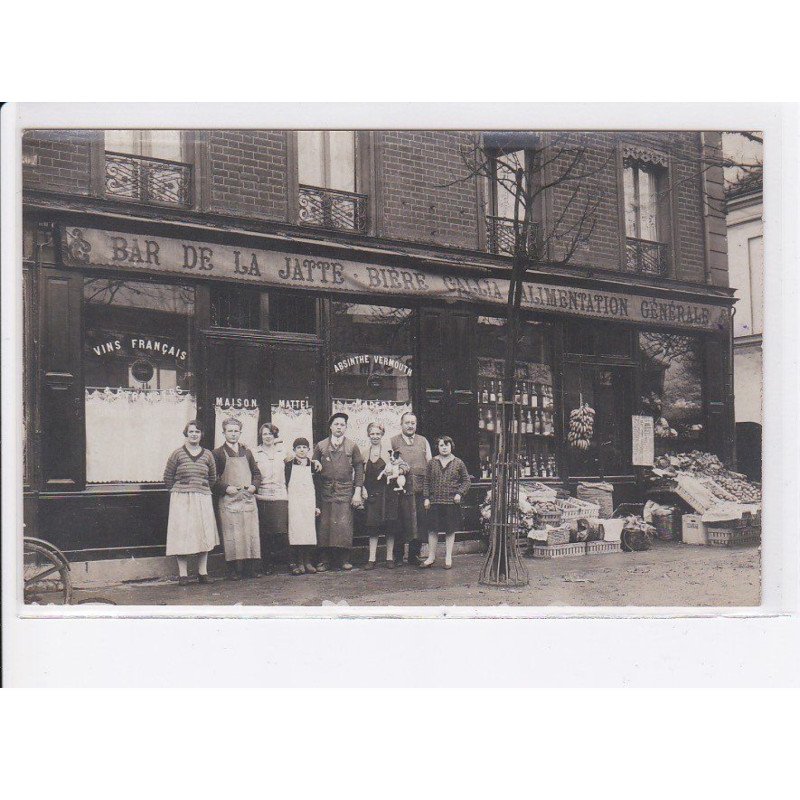 NEUILLY-sur-SEINE: absinthe, bar de la jatte, bière, gallia alimentation générale, maison mattei - très bon état