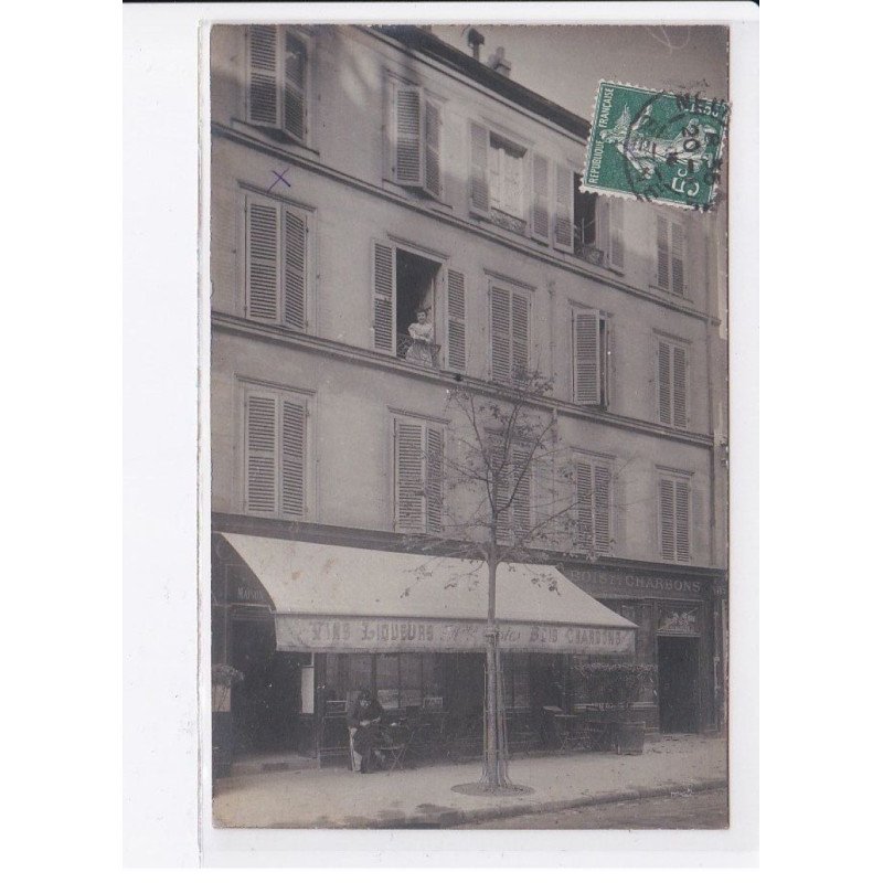 NEUILLY-sur-SEINE: bois charbons, vins, liqueurs, restaurant (?) - très bon état