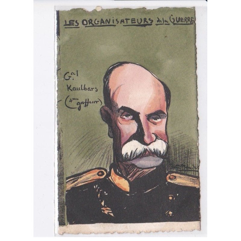LEAL DE CAMARA: les organisateurs de la guerre guerre russo-japonaise général Kaulbars - très bon état